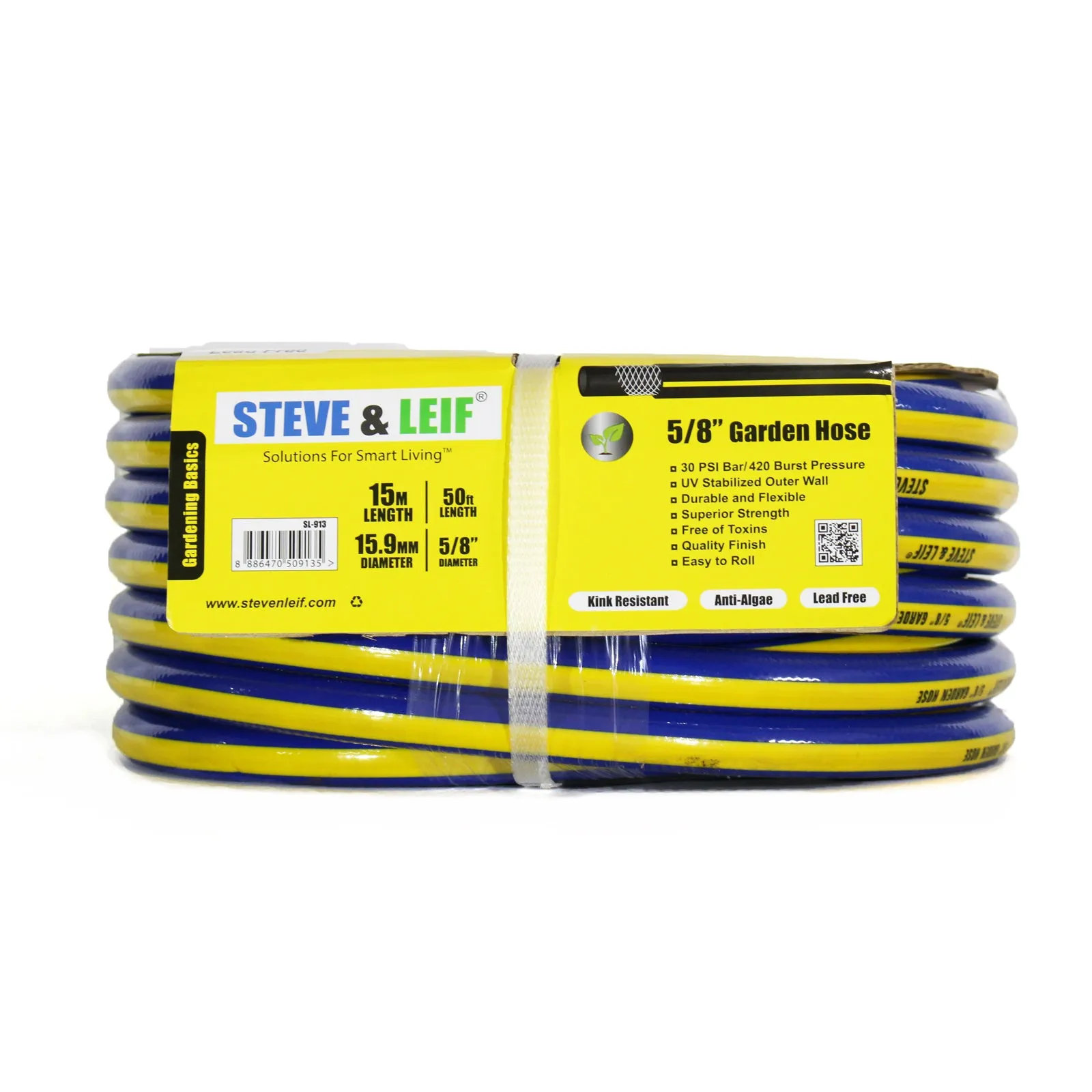 5/8" 15M Blue/Yellow Garden Hose