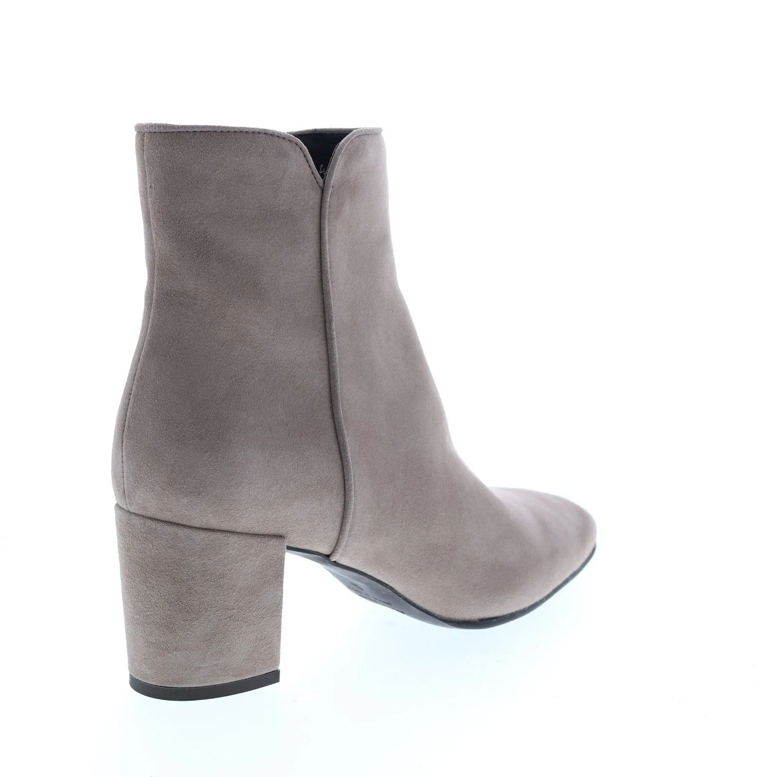 Aquatalia Denisse Dress Suede 34L3650-TPE Womens Brown Suede Zipper Ankle & Booties Boots