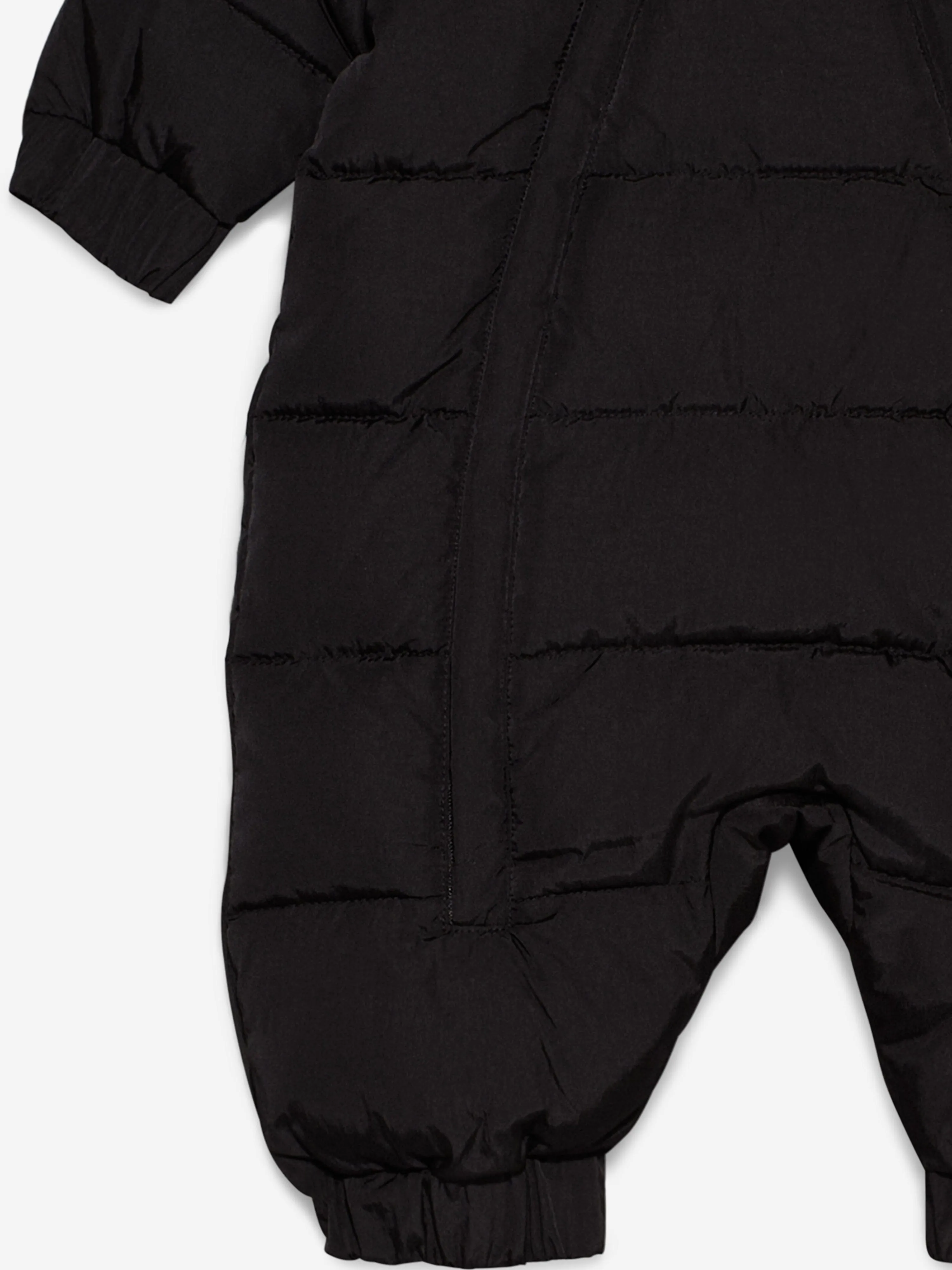 Baby Padded Snowsuit in Black