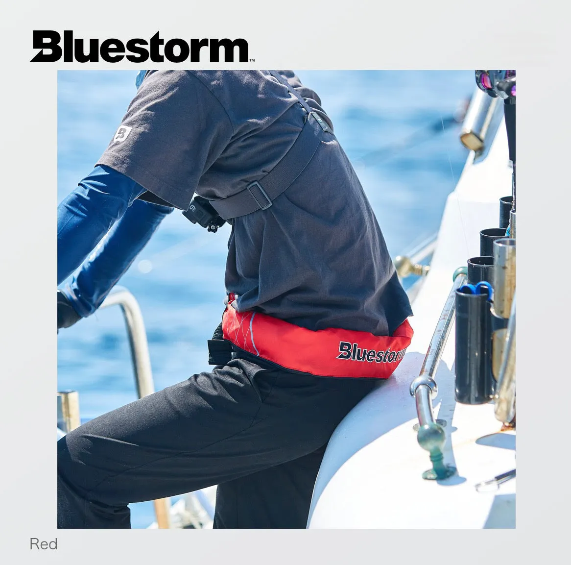 BlueStorm Life Jacket Auto Inflatable - Waist Type