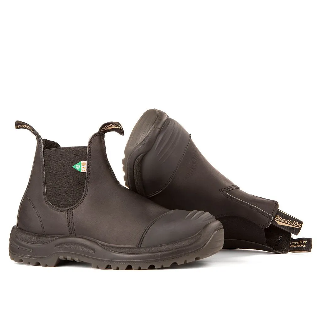 Blundstone 168 - Work & Safety Boot Rubber Toe Cap Black