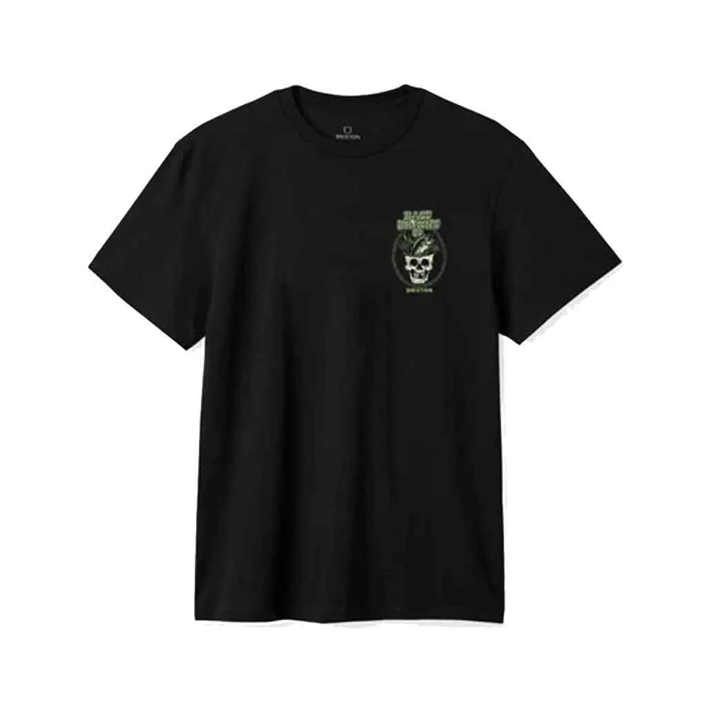 Brixton Bass Brains Skull S/S Tee - Black