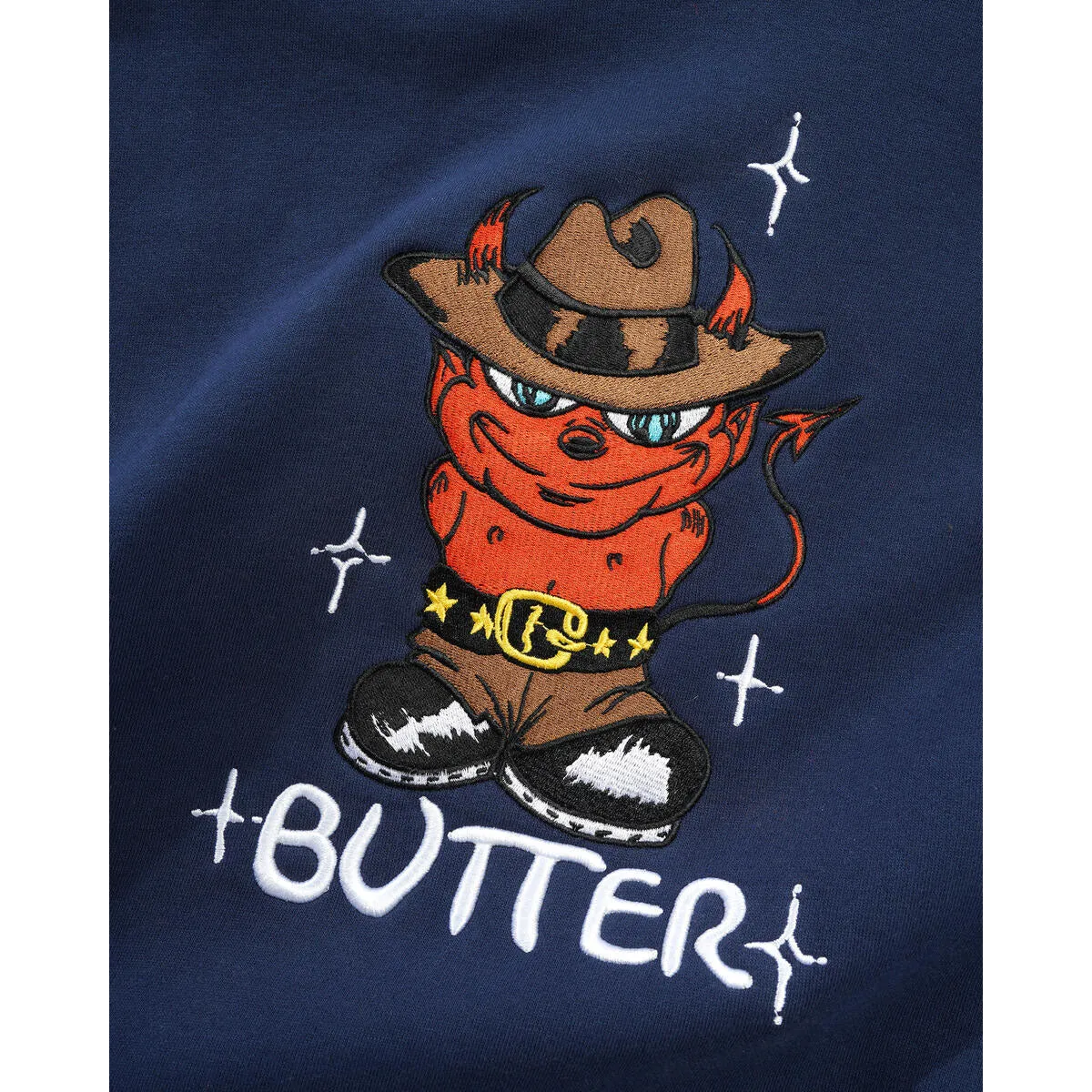 Butter Goods - Devil Hoodie Navy