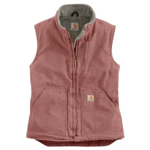 Carhartt Women's Burlwood Sandstone Mock-Neck Vest