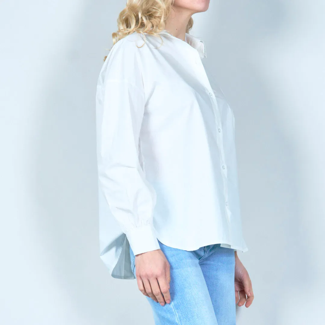 Classic collared button-down shirt wholesale