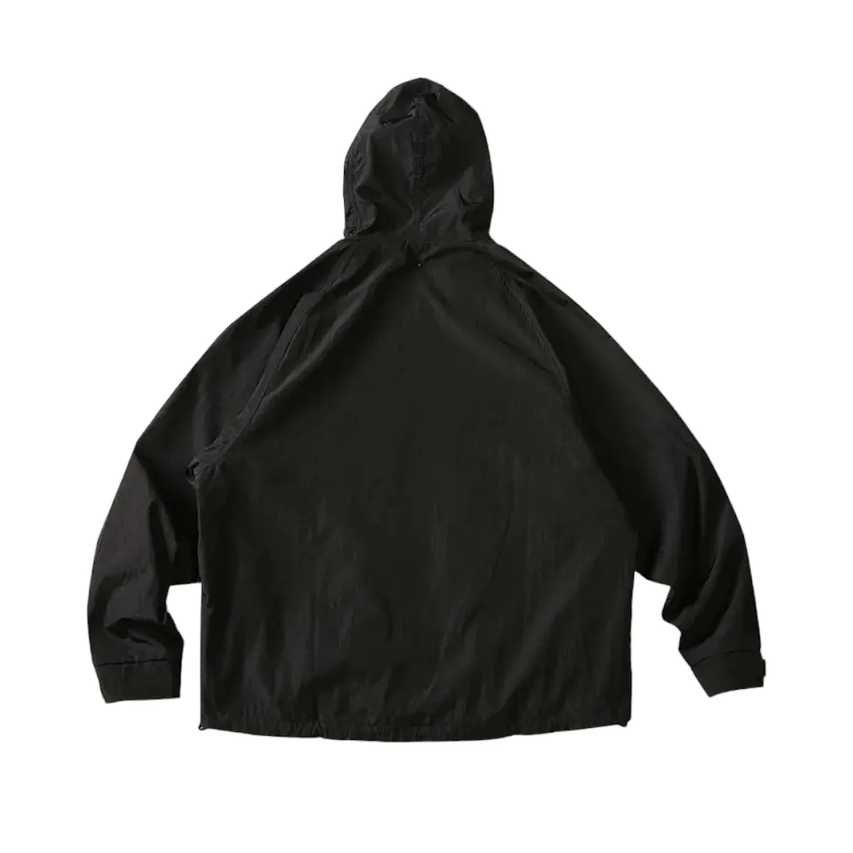 Color block windbreaker with rubberized zippers