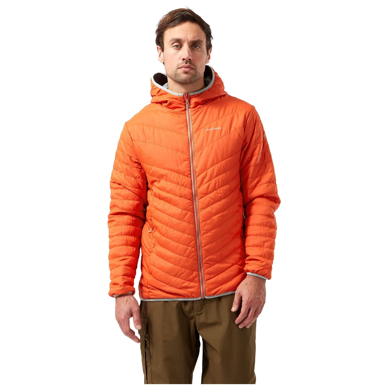 Craghoppers Mens Compresslite V Hooded Jacket