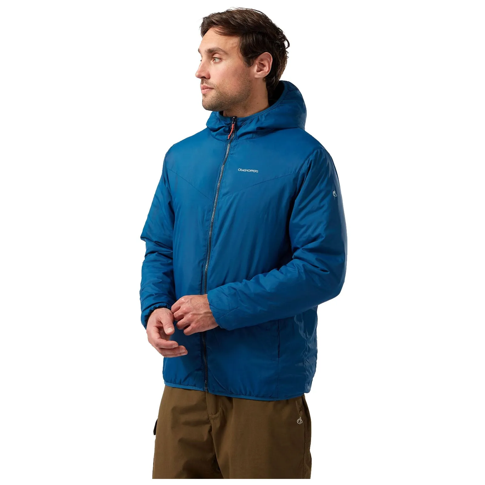 Craghoppers Mens Compresslite V Hooded Jacket