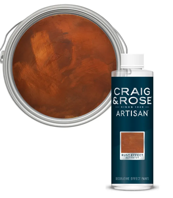 Craig and Rose Artisan Rust Effect Paints