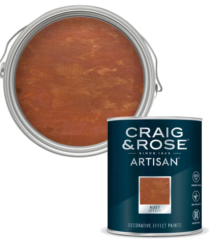 Craig and Rose Artisan Rust Effect Paints