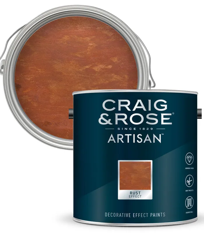 Craig and Rose Artisan Rust Effect Paints