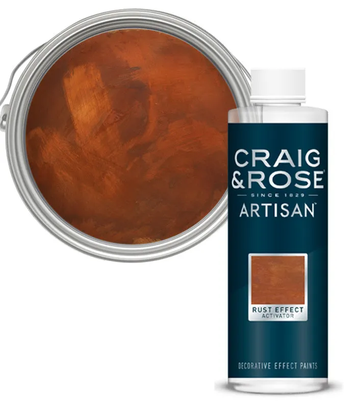 Craig and Rose Artisan Rust Effect Paints