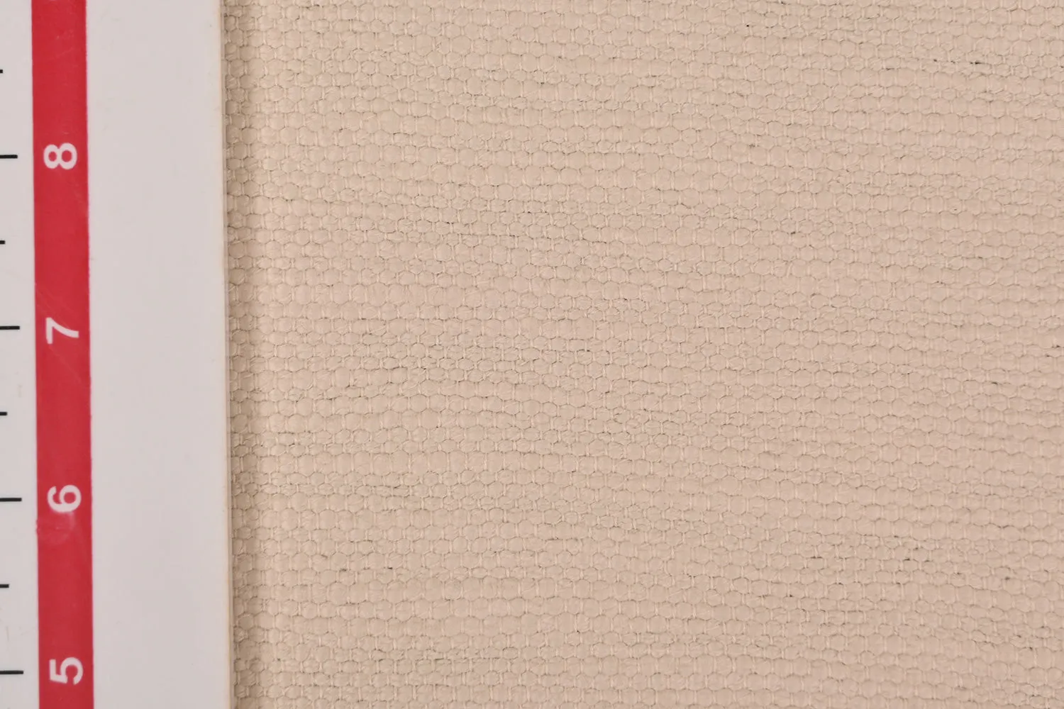 Cream Plain Cotton Handloom Fabric