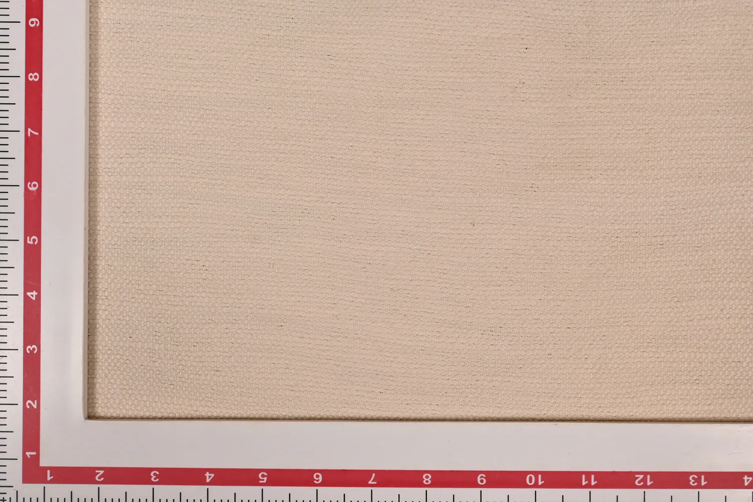 Cream Plain Cotton Handloom Fabric