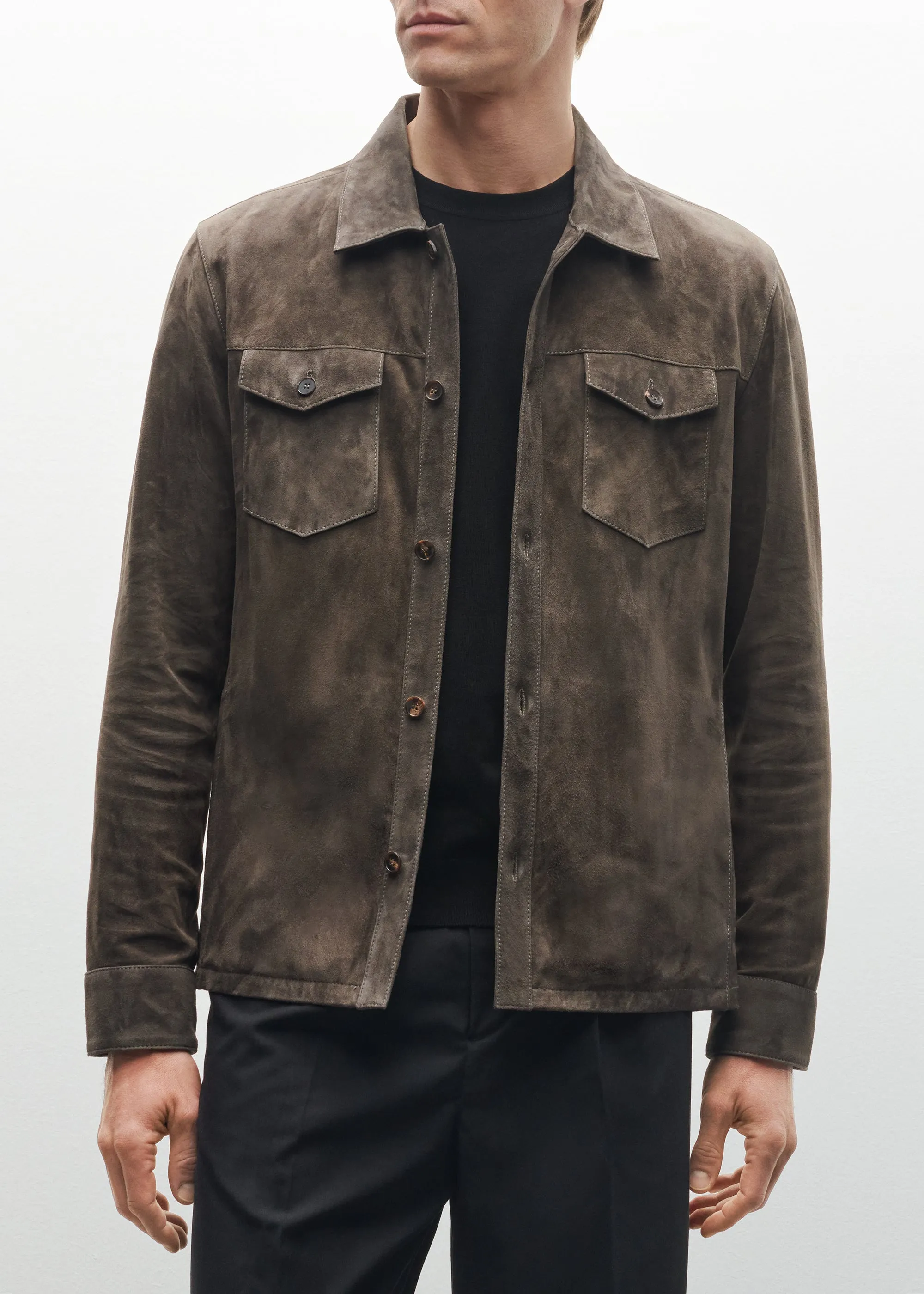 DEX | Suede western shirt