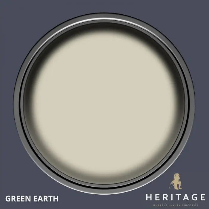 Dulux Heritage Matt Emulsion - Green Earth