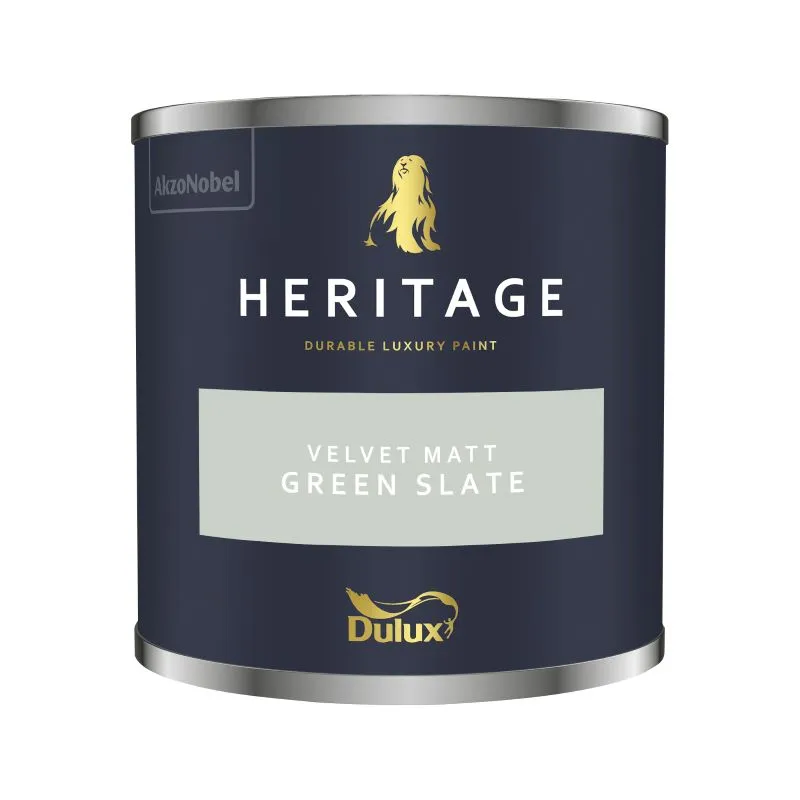 Dulux Heritage Matt Emulsion - Green Slate