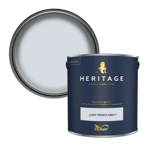 Dulux Heritage Matt Emulsion - Light French Grey