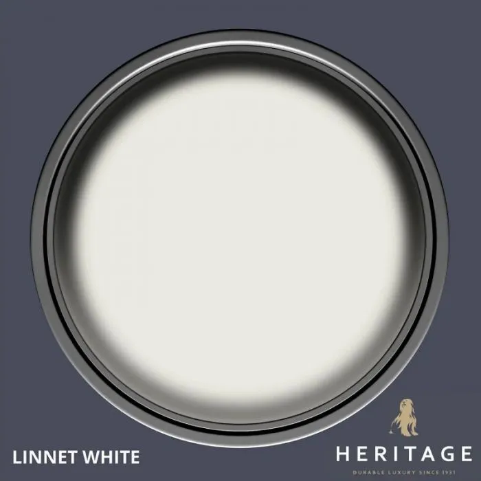 Dulux Heritage Matt Emulsion - Linnet White