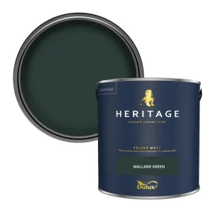 Dulux Heritage Matt Emulsion - Mallard Green