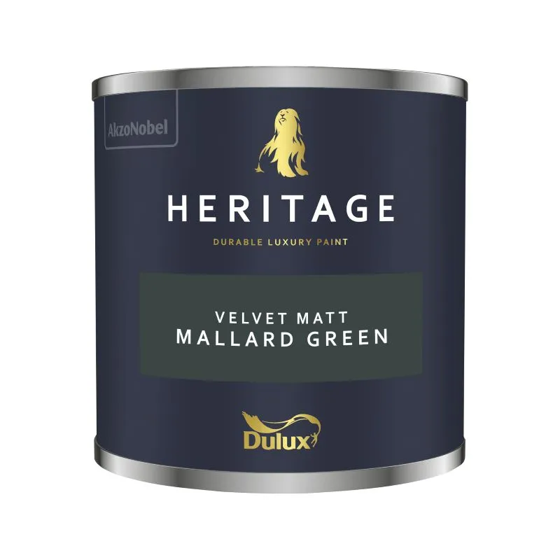 Dulux Heritage Matt Emulsion - Mallard Green