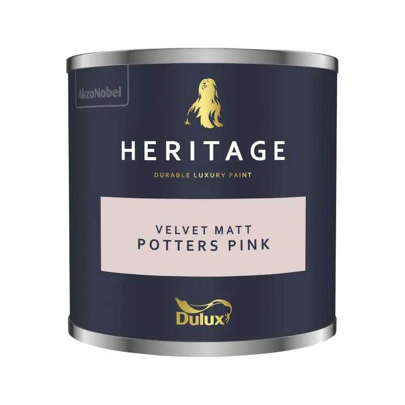 Dulux Heritage Matt Emulsion - Potters Pink