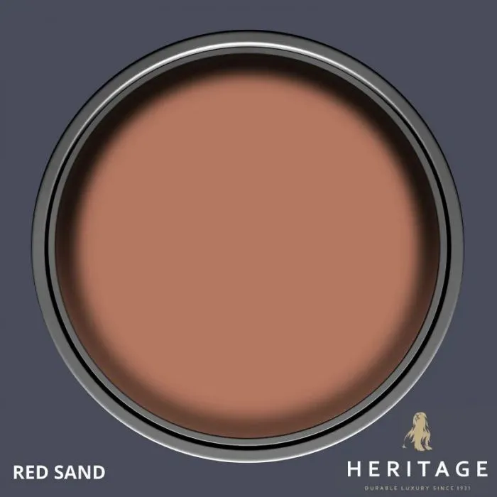 Dulux Heritage Matt Emulsion - Red Sand