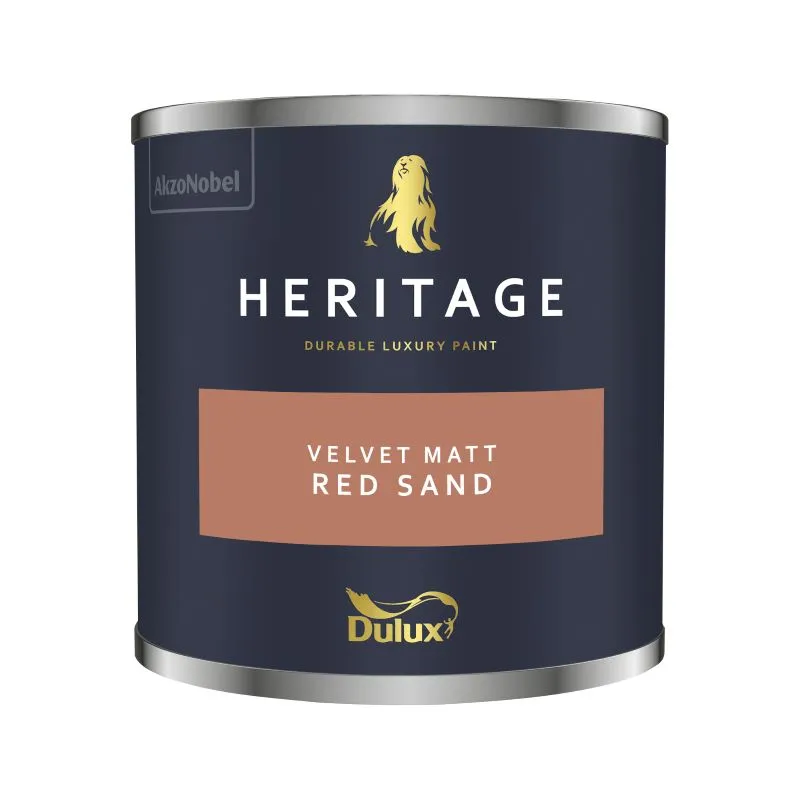 Dulux Heritage Matt Emulsion - Red Sand