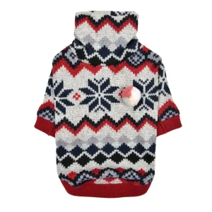 eirwen winter snowflake sweater - red - last one!