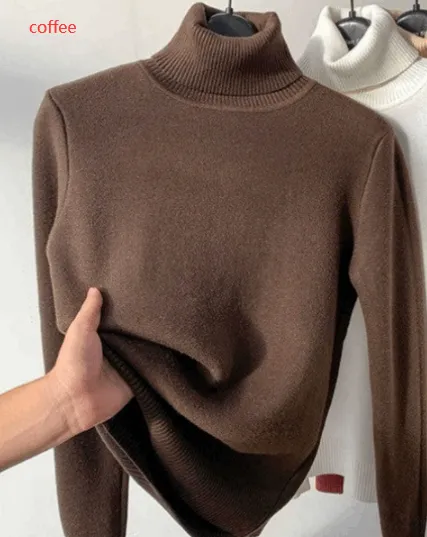 Elegant Female Knitted Pullover Loose