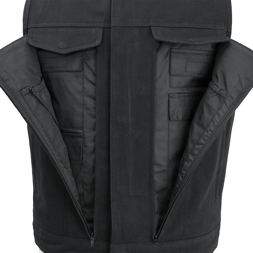 Fairfax V2 Men's Motorcycle Canvas Vest