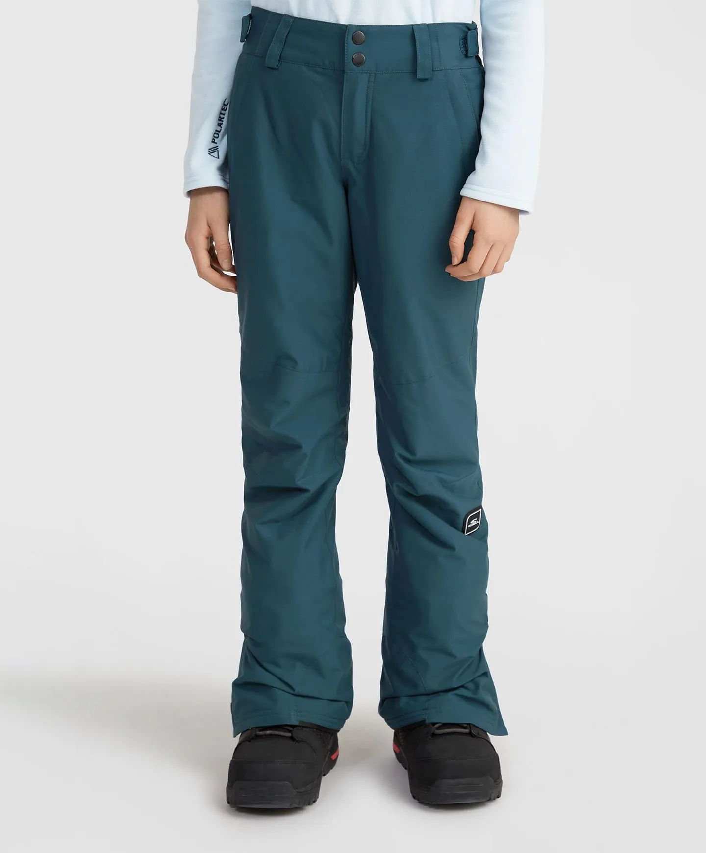 Girl's Star Regular Snow Pants - Alma Steel