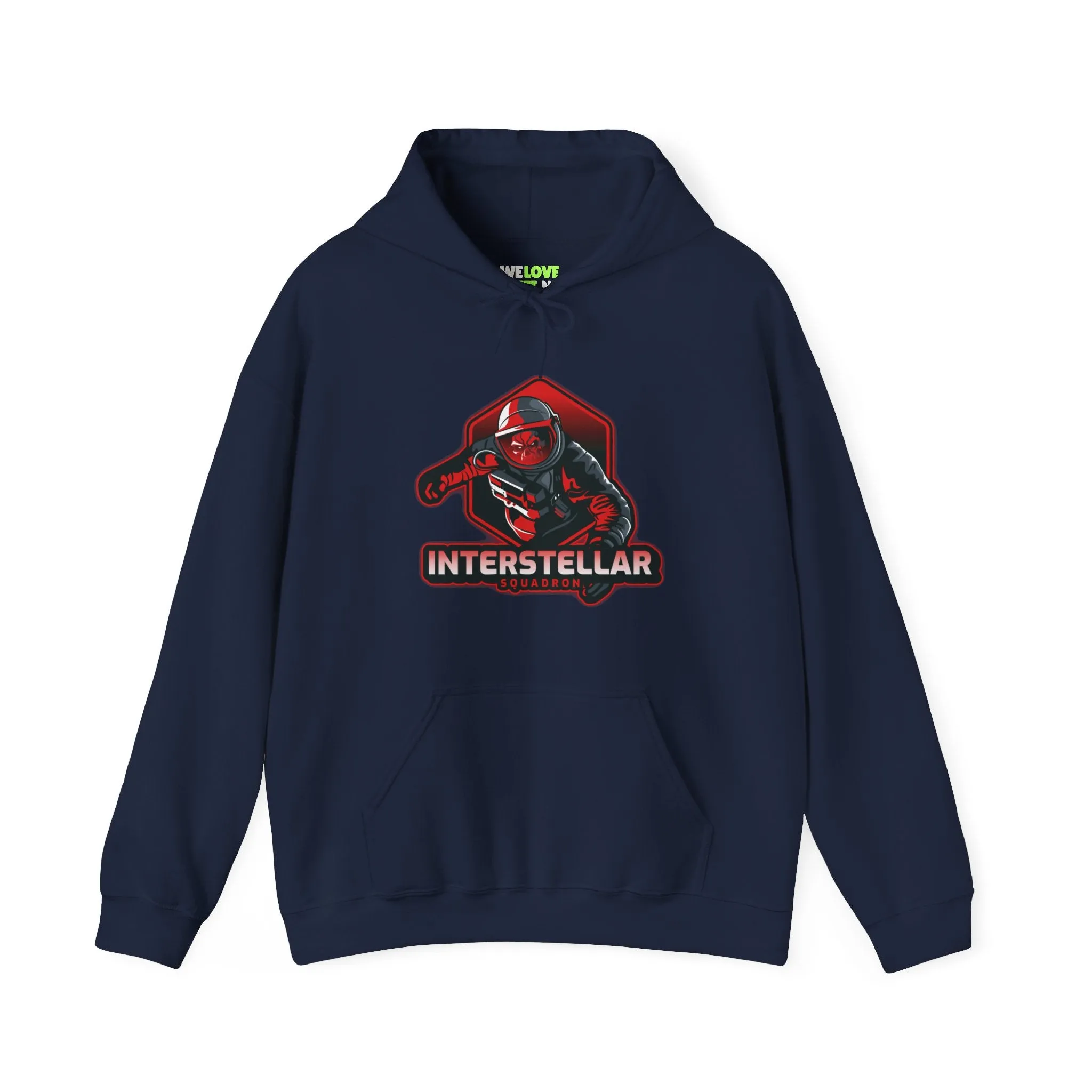 Interstellar Squadron Sci-Fi Hoodie