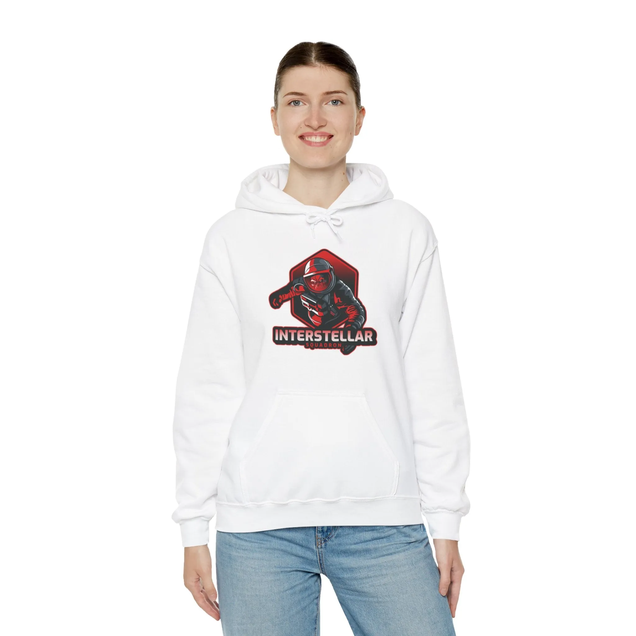 Interstellar Squadron Sci-Fi Hoodie