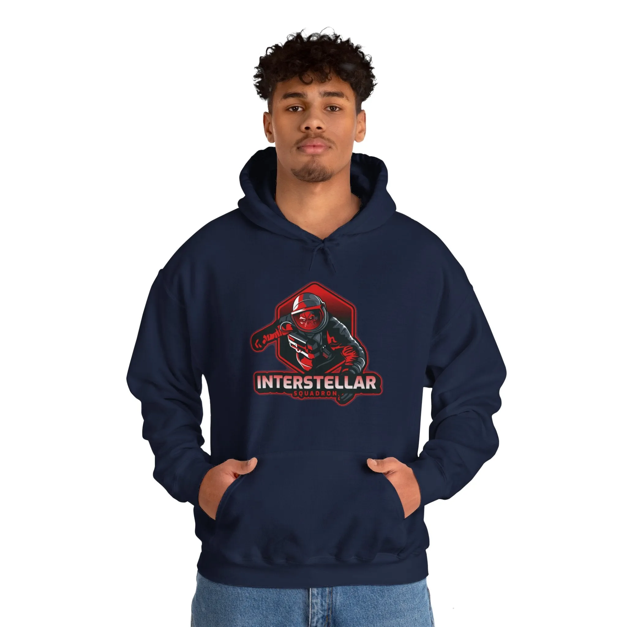 Interstellar Squadron Sci-Fi Hoodie