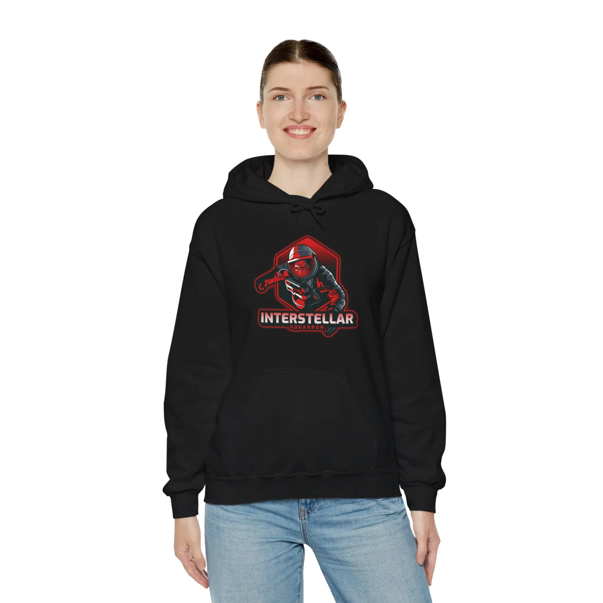 Interstellar Squadron Sci-Fi Hoodie