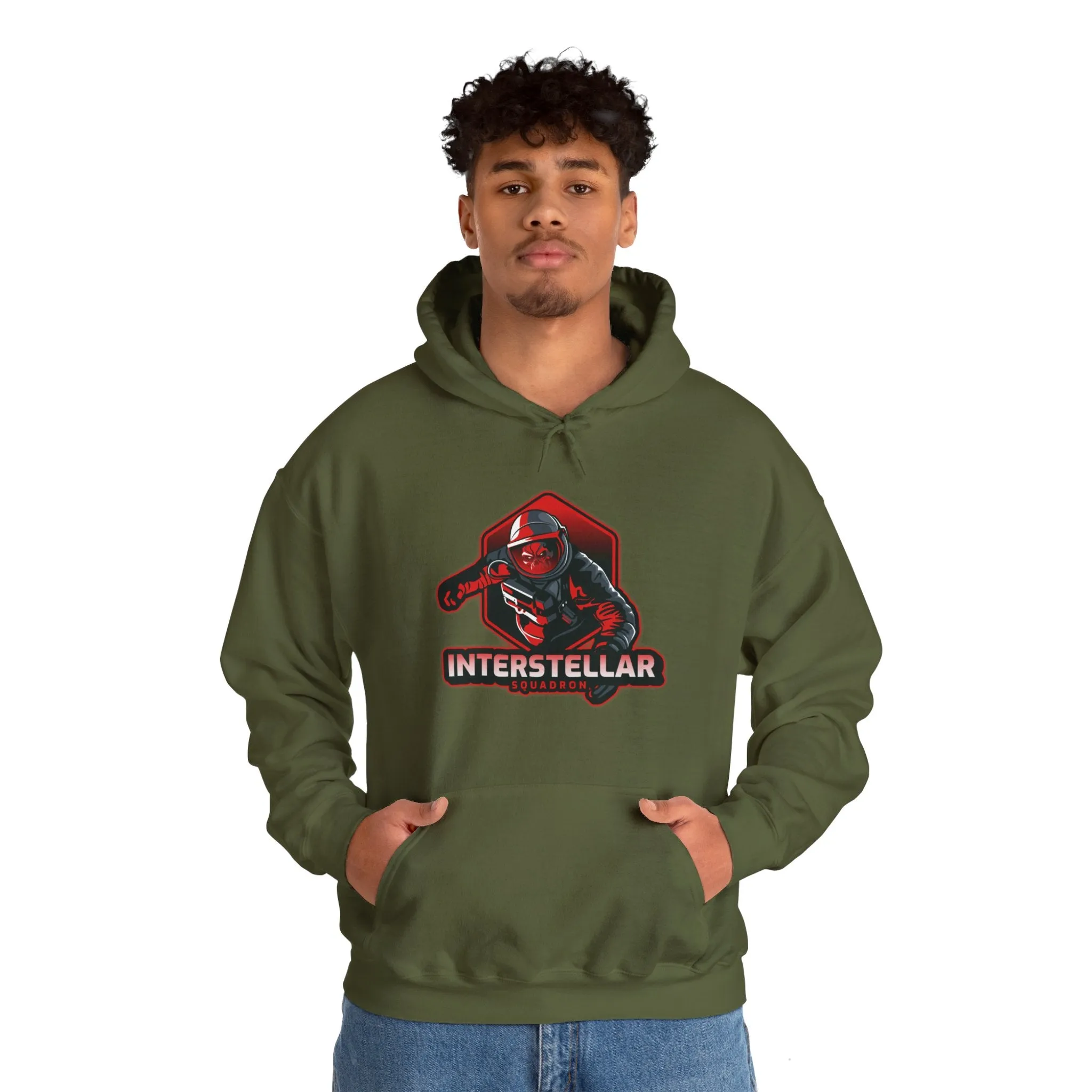 Interstellar Squadron Sci-Fi Hoodie