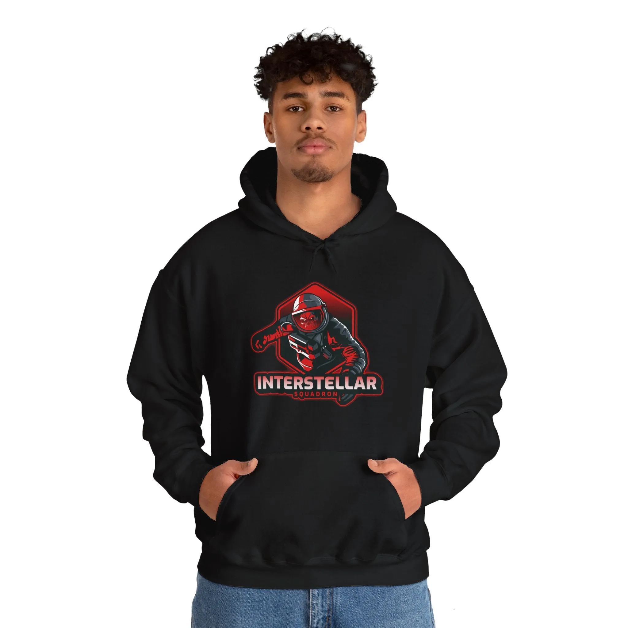 Interstellar Squadron Sci-Fi Hoodie