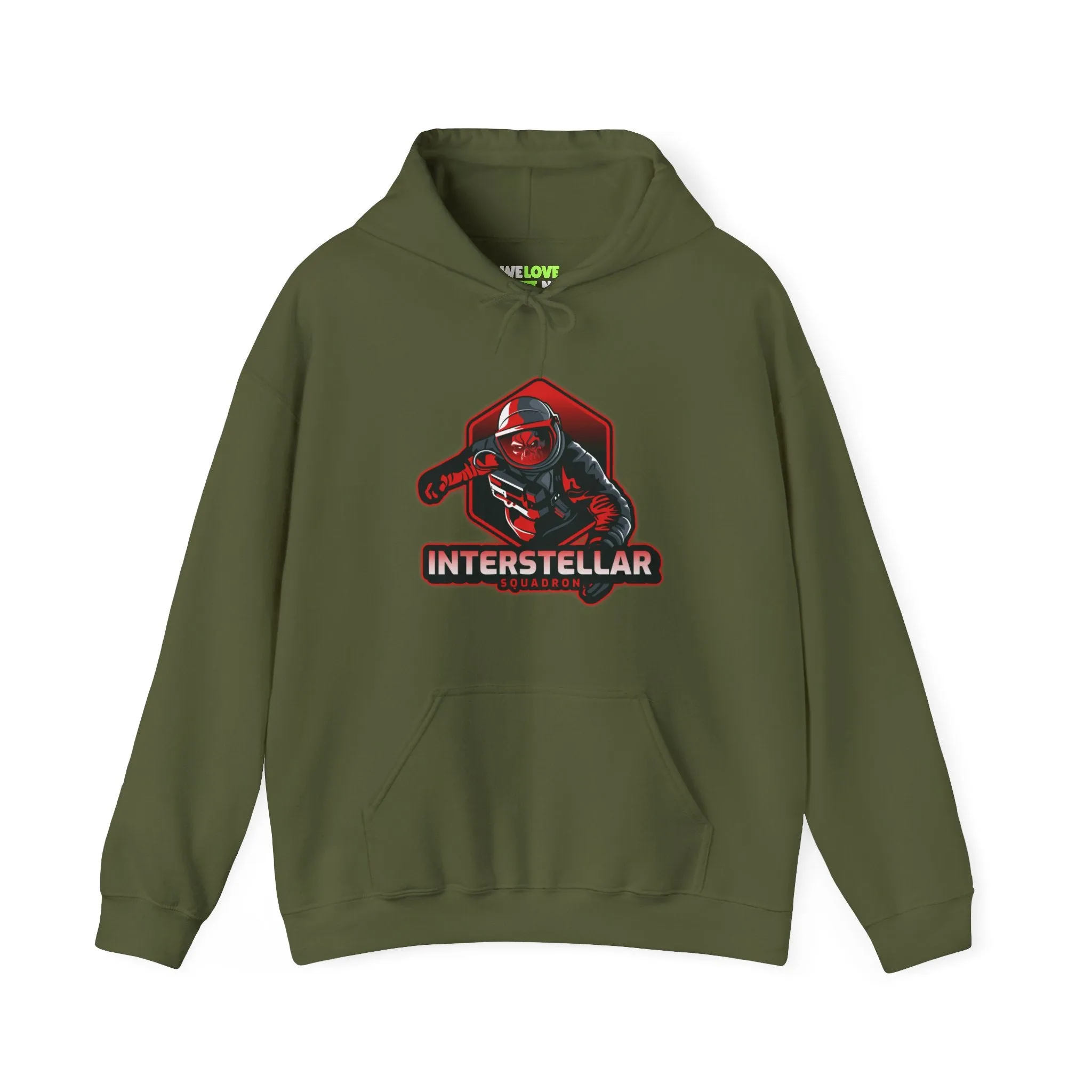 Interstellar Squadron Sci-Fi Hoodie