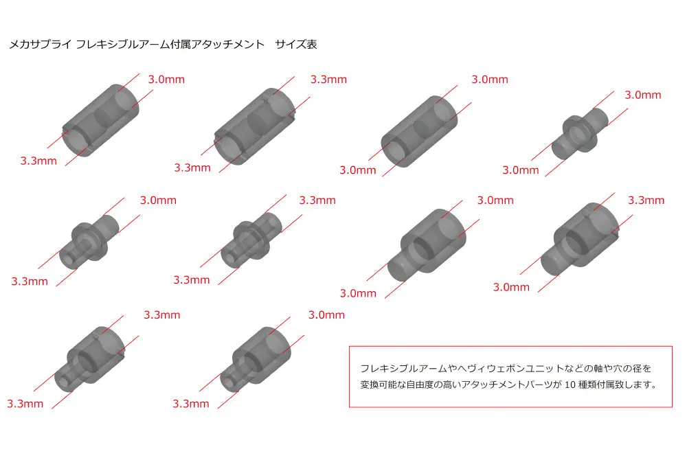 Kotobukiya MSG Mecha Supply 01 Flexible Arms Type A