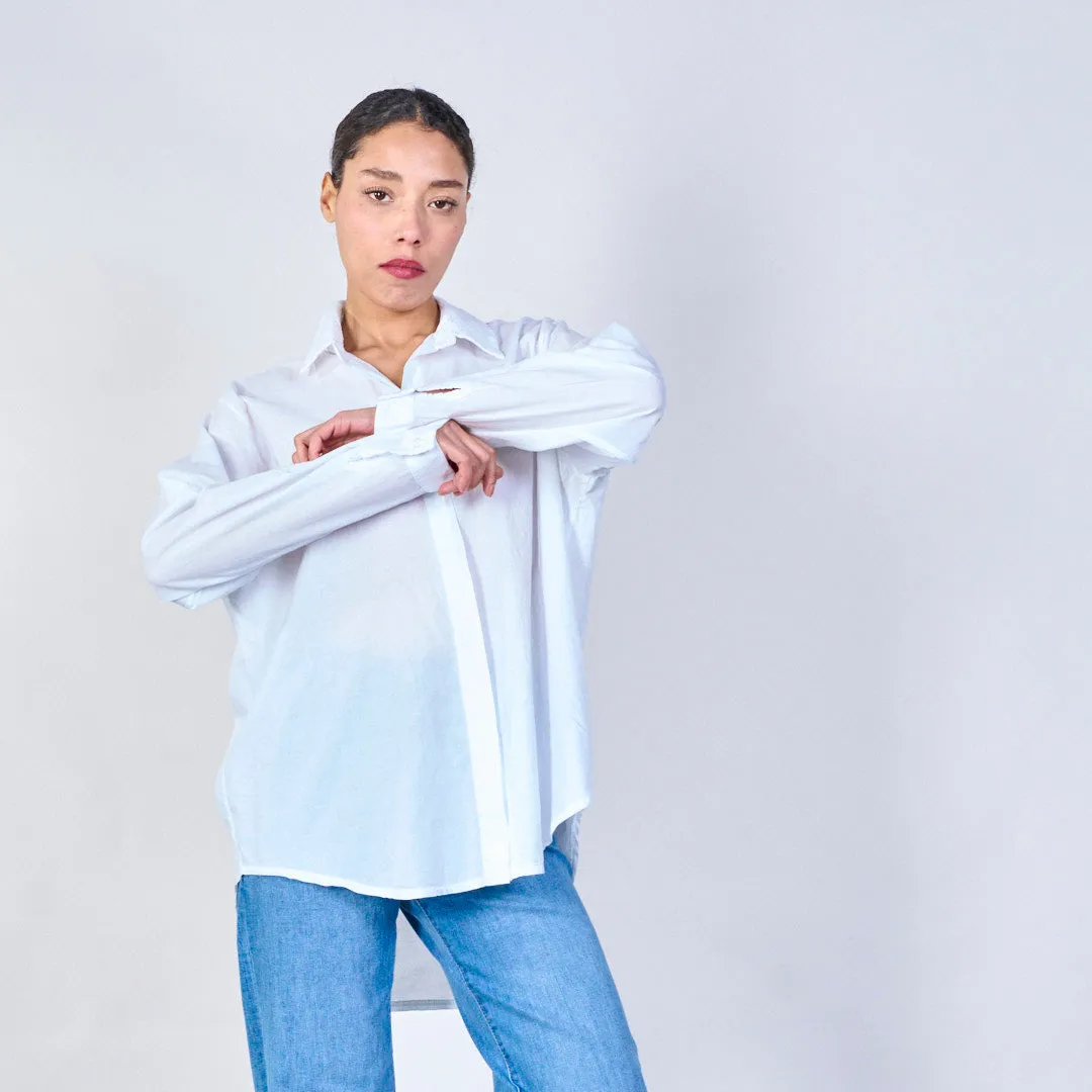 Lightweight long sleeve button-up shirt wholesale