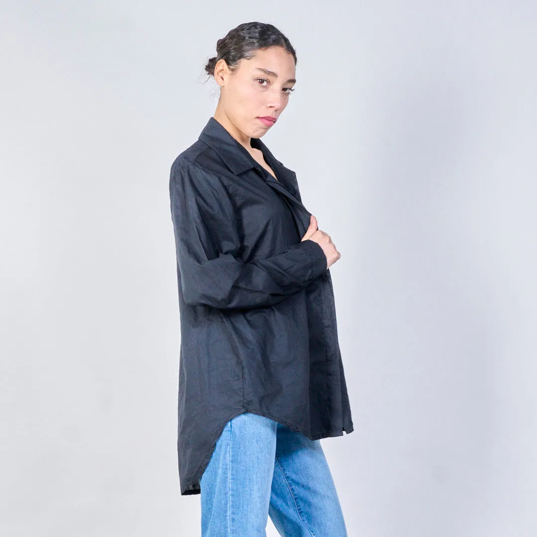 Lightweight long sleeve button-up shirt wholesale