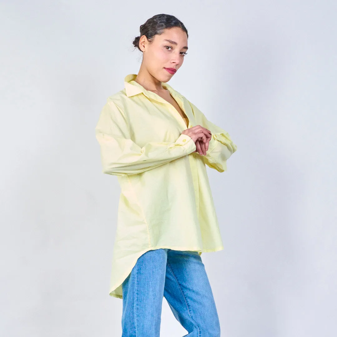 Lightweight long sleeve button-up shirt wholesale