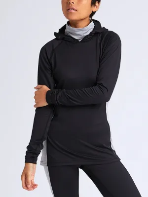 Midweight X Long Neck Hooded Base Layer