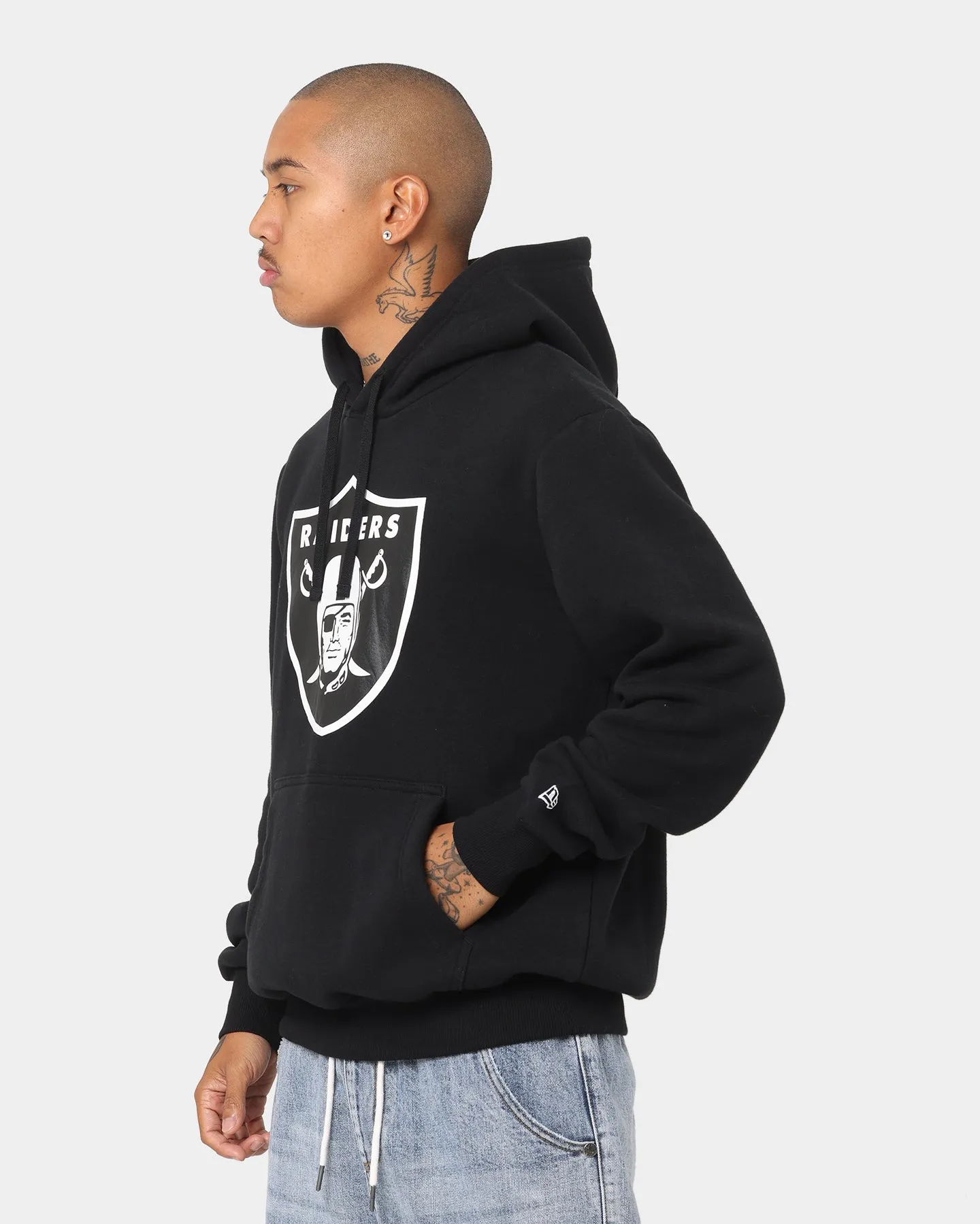 New Era Las Vegas Raiders Hoodie Black/White