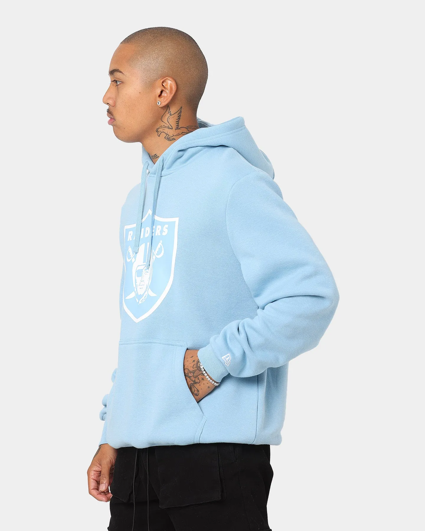 New Era Las Vegas Raiders Hoodie Sky Blue