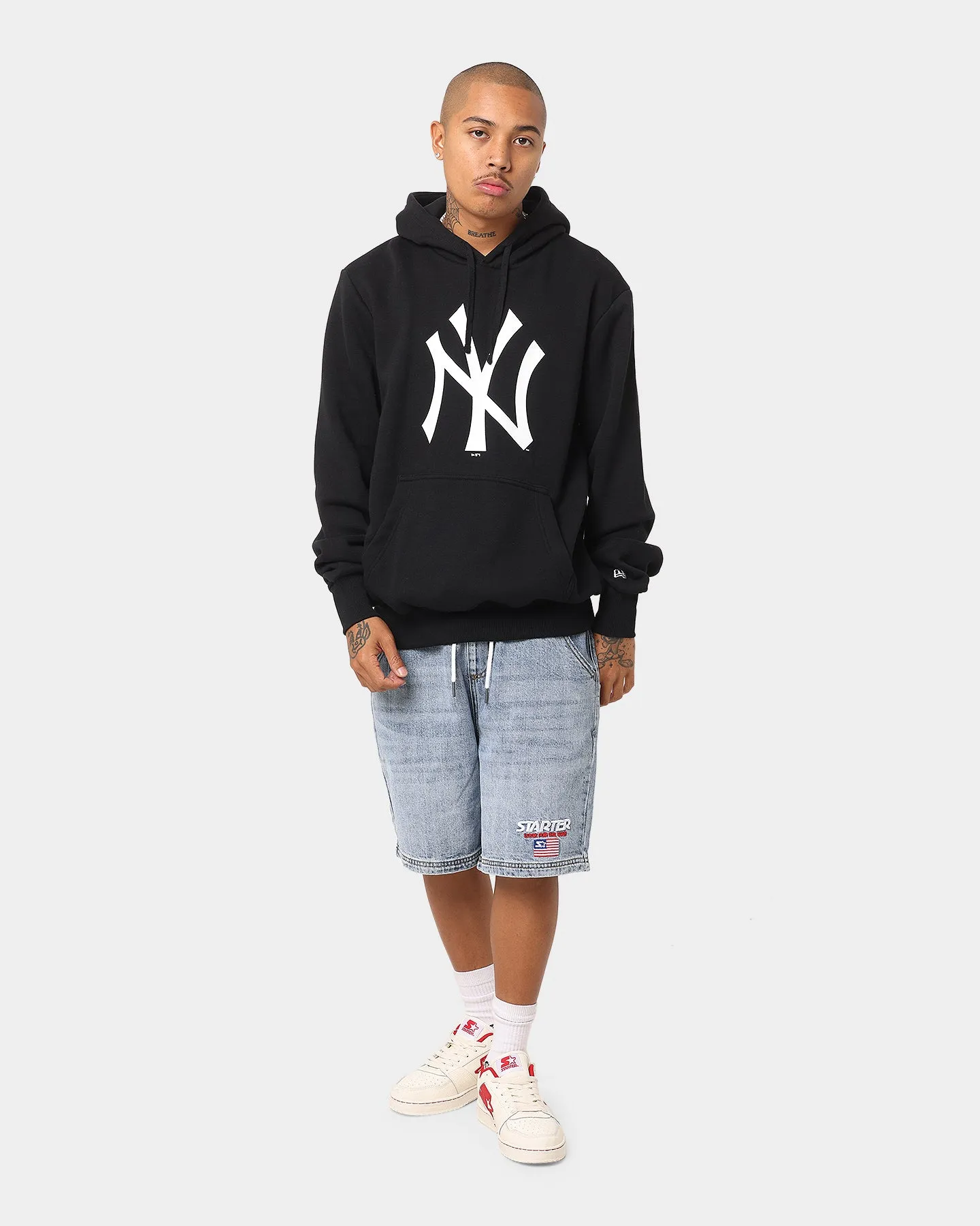 New Era New York Yankees Hoodie Black/White