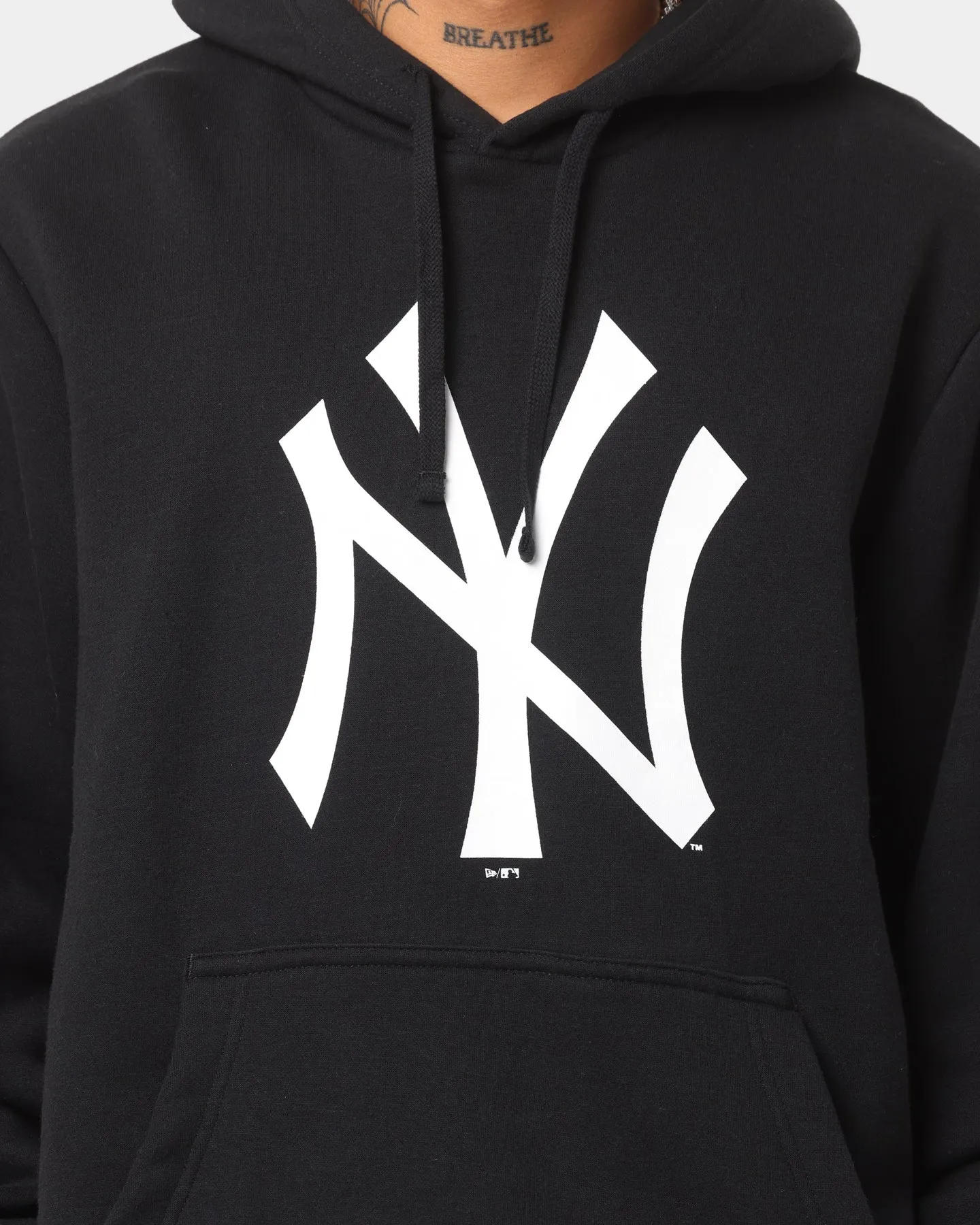 New Era New York Yankees Hoodie Black/White