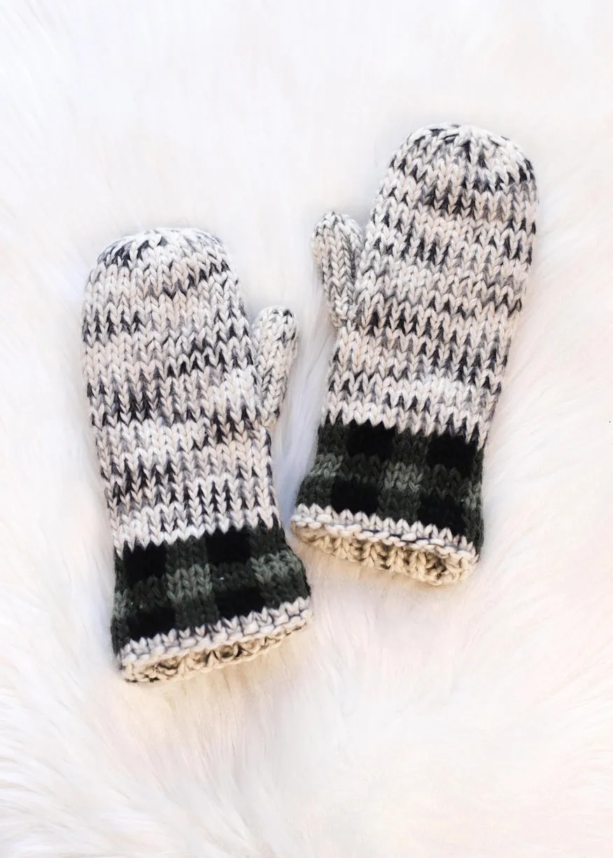 Panache Apparel Co. Plaid Mittens