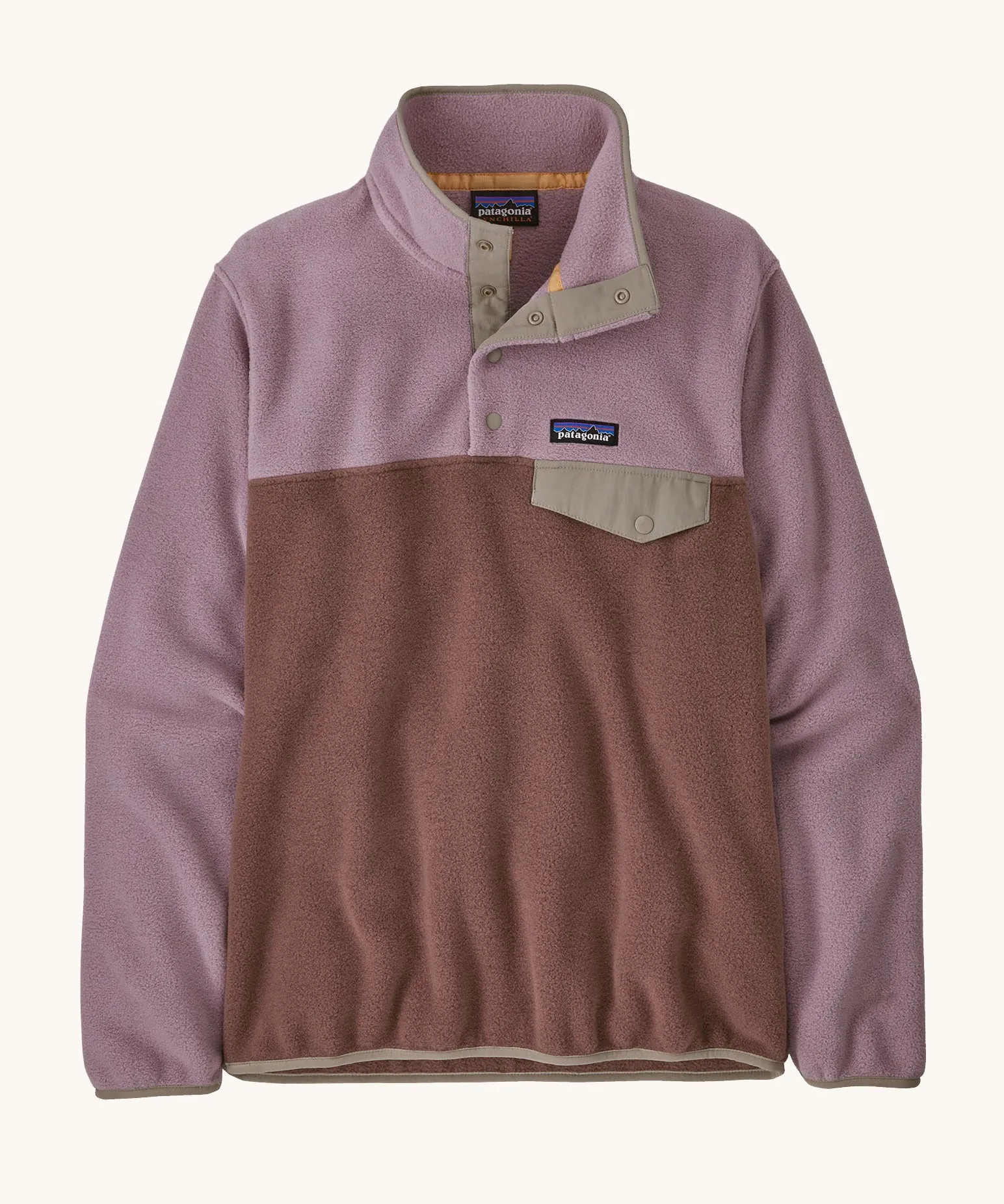 Patagonia Women's Lightweight Synchilla Snap-T Fleece - Dulse Mauve